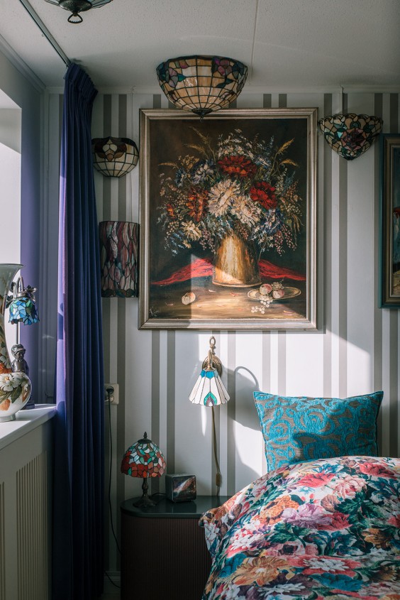 Tiffanylampen interieur Kudelstaart | Fotografie: Sheena Schouwink