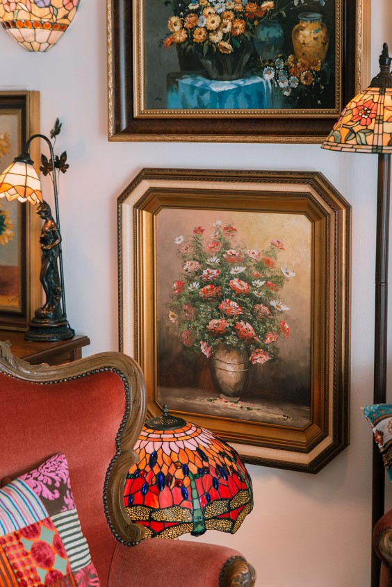 Tiffanylampen interieur Kudelstaart | Fotografie: Sheena Schouwink