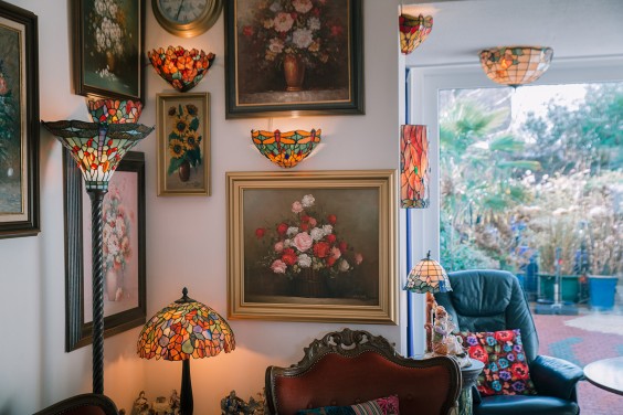 Tiffanylampen interieur Kudelstaart | Fotografie: Sheena Schouwink