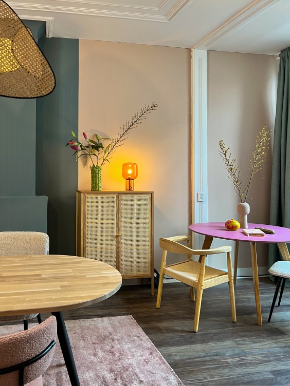 Metamorfose eetkamer - Theo-Bert Pot