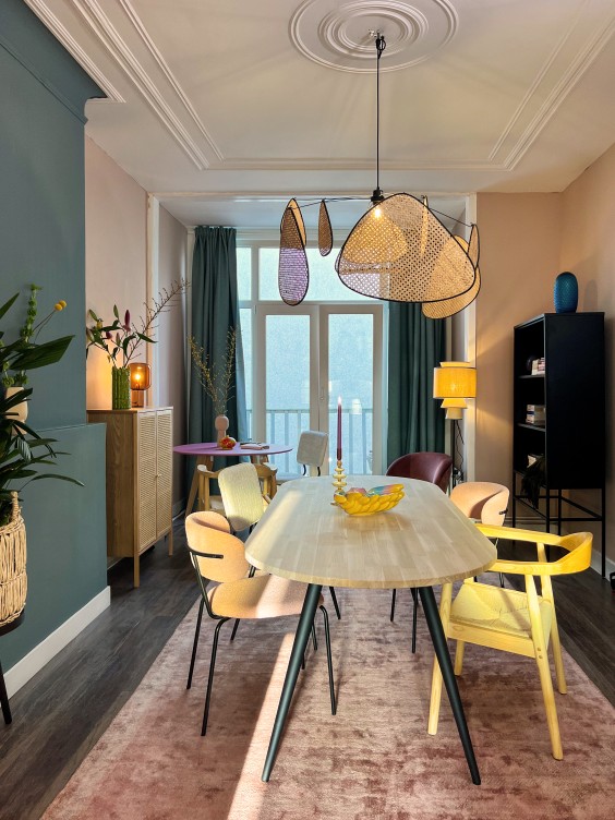 Metamorfose eetkamer Theo-Bert Pot