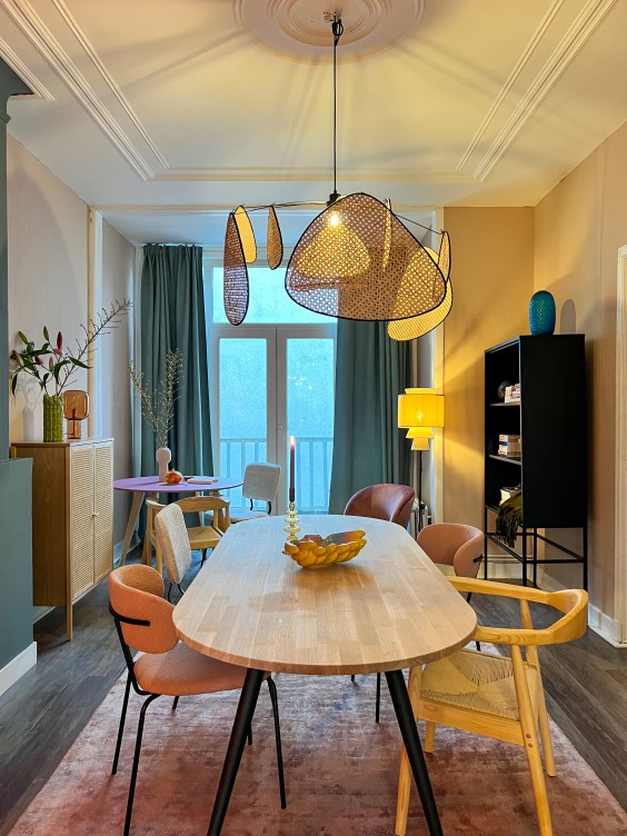 Metamorfose eetkamer Theo-Bert Pot