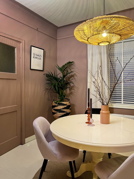 Theo-Bert makeover eetkamer