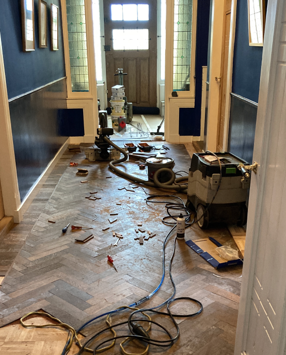 Parketmeester Maurits Wieringa | Foto: Maurits Wieringa