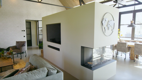 Moderne boerderij in Schaijk | Foto: BinnensteBuitentv