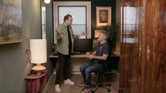 Metamorfose werkkamer - Theo-Bert Pot