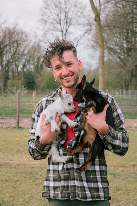 Dwerggeiten lammetjes in de lente | Fotografie: Sheena Schouwink