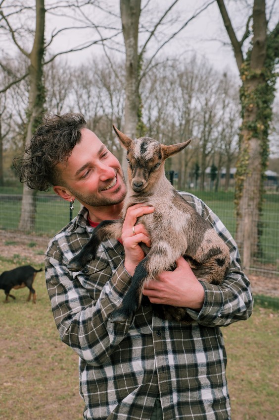 Dwerggeiten lammetjes in de lente | Fotografie: Sheena Schouwink