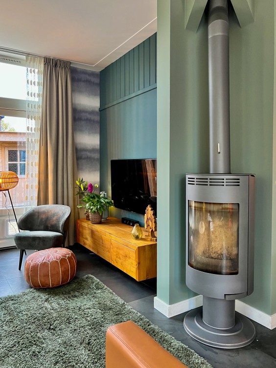 Metamorfose woonkamer - Theo-Bert Pot