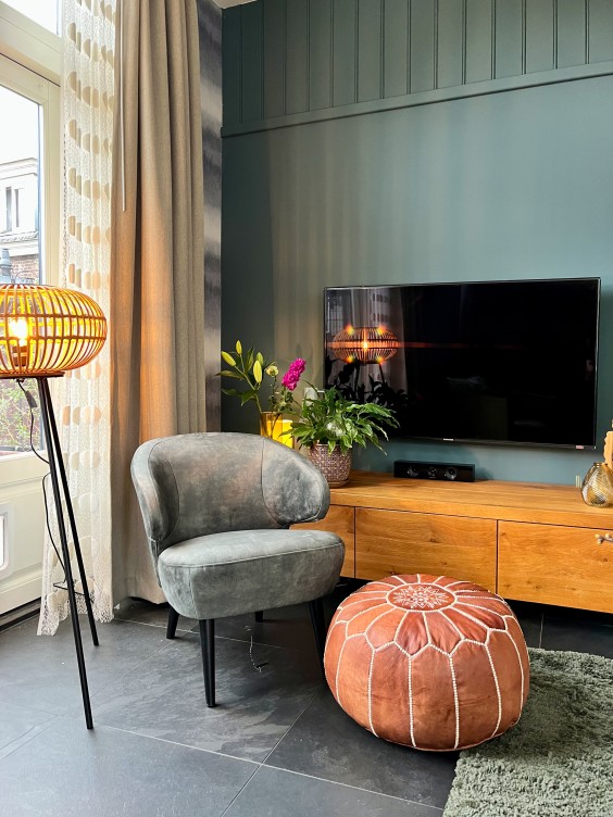 Metamorfose woonkamer - Theo-Bert Pot