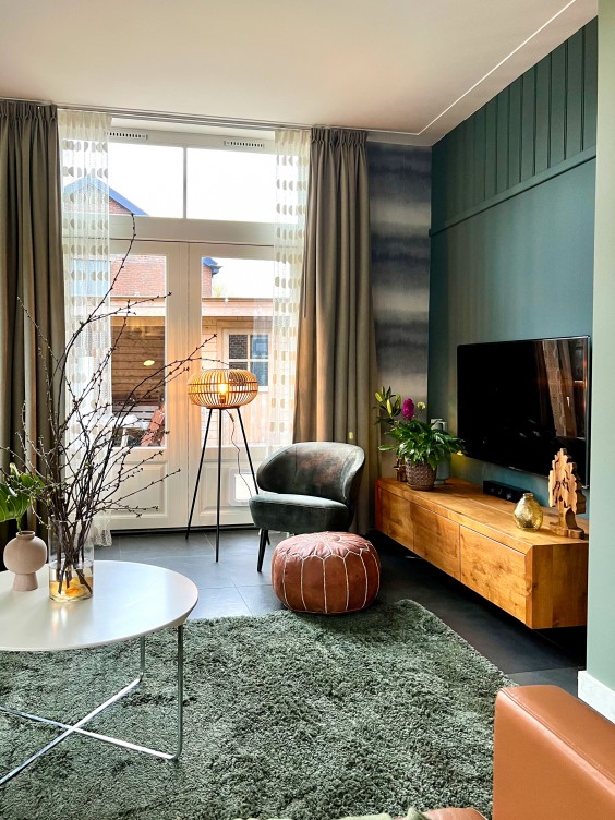 Metamorfose woonkamer - Theo-Bert Pot