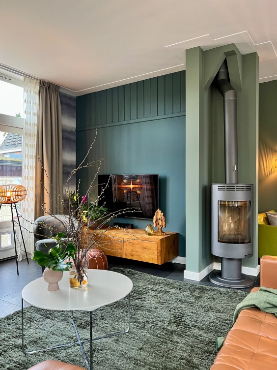 Metamorfose woonkamer - Theo-Bert Pot