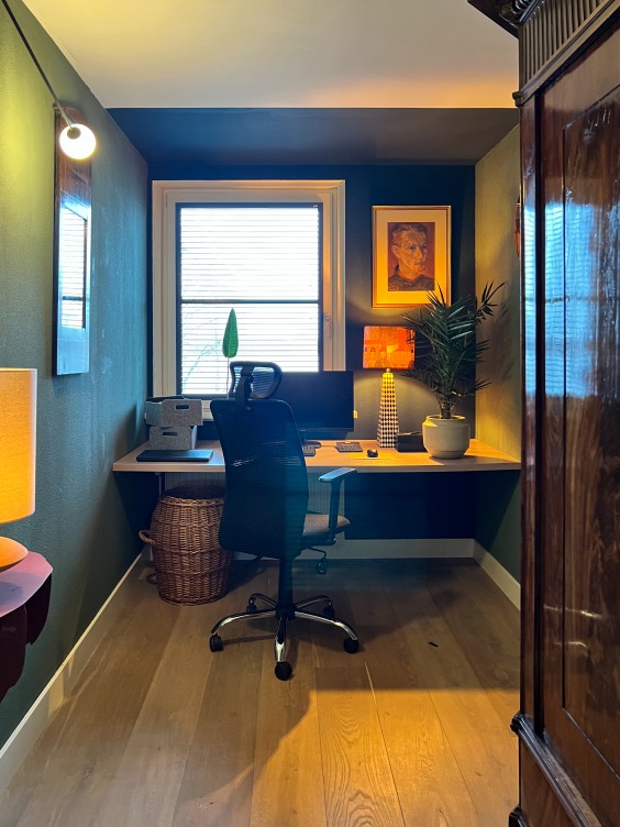 Metamorfose werkkamer - Theo-Bert Pot