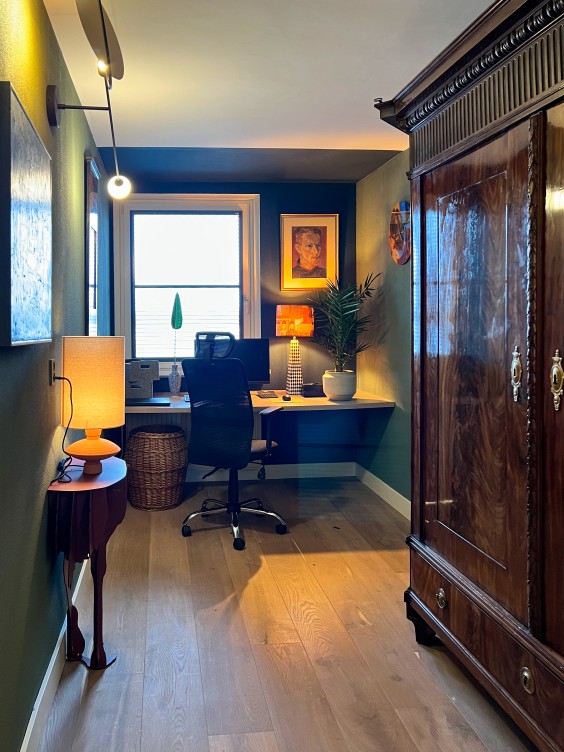 Metamorfose werkkamer - Theo-Bert Pot