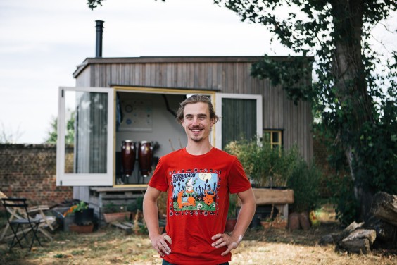 Tiny house in kloostertuin | Fotografie: Roos Eijmers