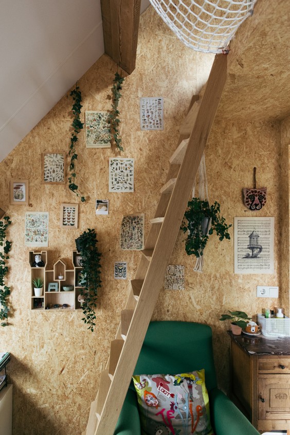 Houten kinderkamer | Fotografie: Marjon Lukje