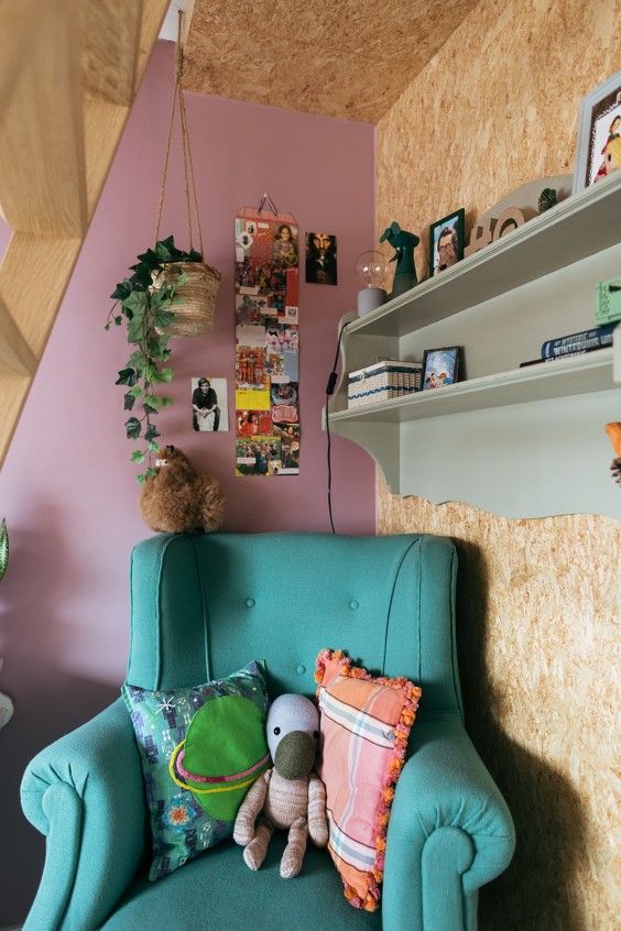 Houten kinderkamer | Fotografie: Marjon Lukje