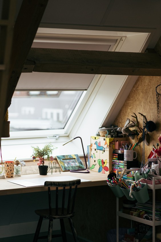 Houten kinderkamer | Fotografie: Marjon Lukje