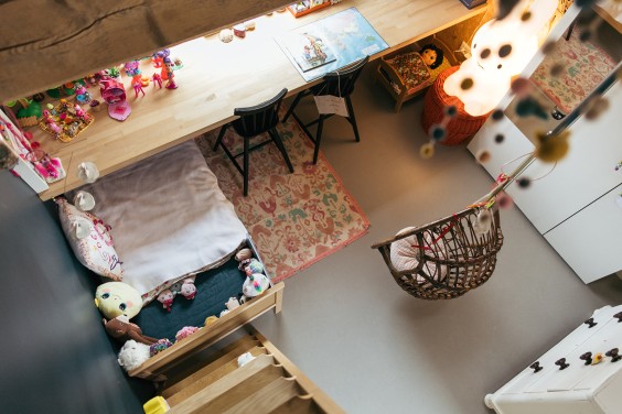 Houten kinderkamer | Fotografie: Marjon Lukje