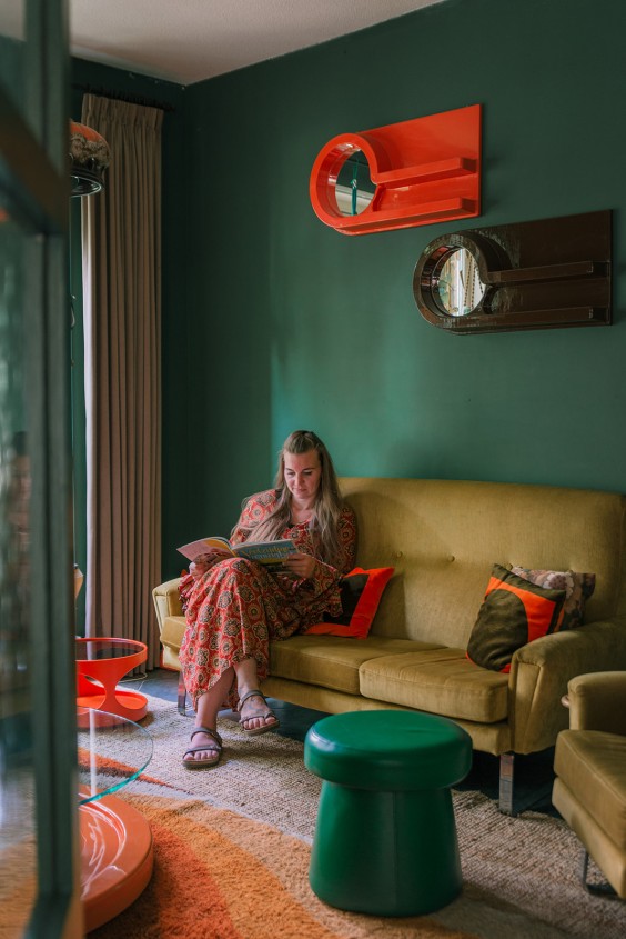 Jaren 70 interieur | Fotografie: Sheena Schouwink