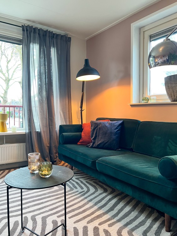 Metamorfose woonkamer Theo-Bert Pot