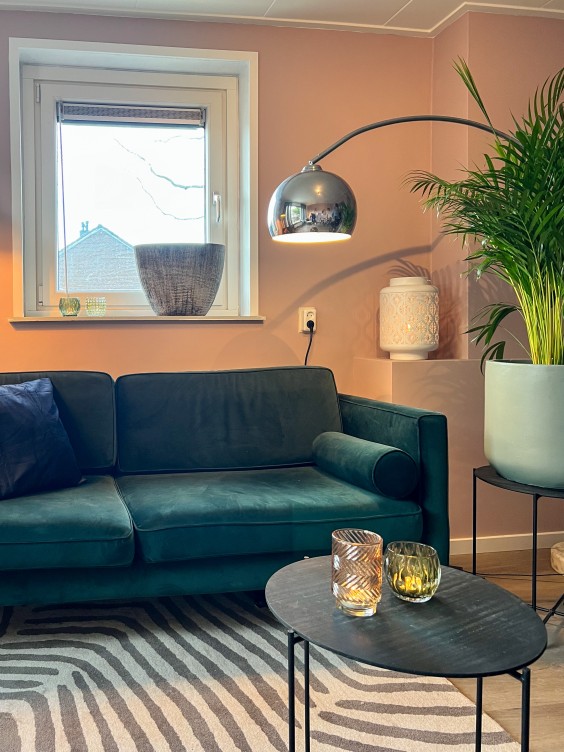 Metamorfose woonkamer Theo-Bert Pot