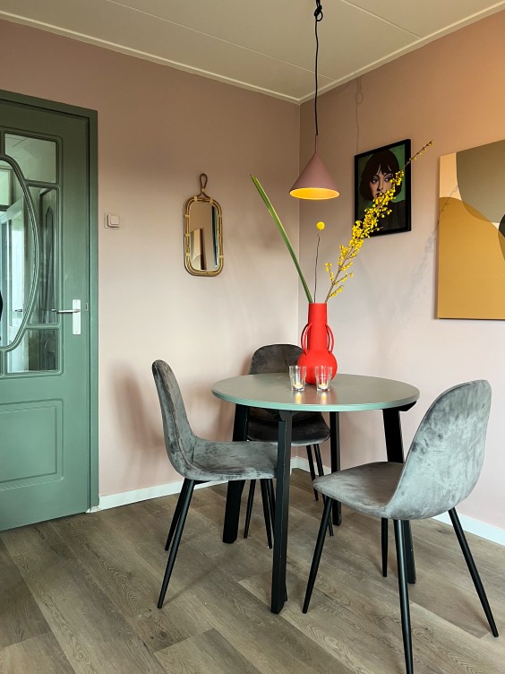 Metamorfose woonkamer Theo-Bert Pot