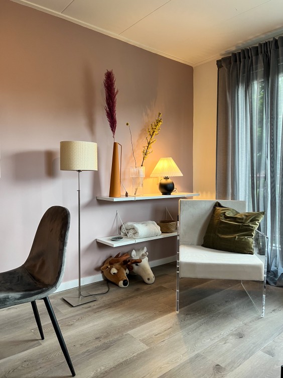 Metamorfose woonkamer Theo-Bert Pot