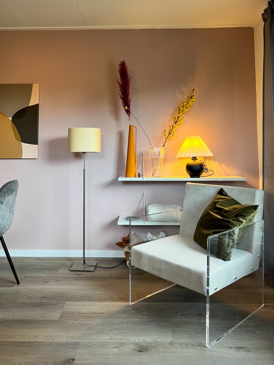 Metamorfose woonkamer Theo-Bert Pot