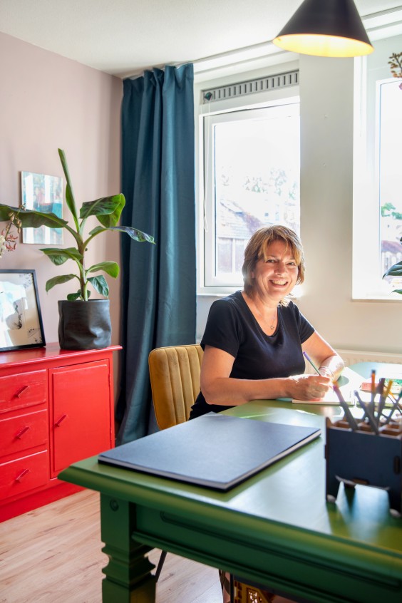 Metamorfose werkkamer - Theo-Bert Pot