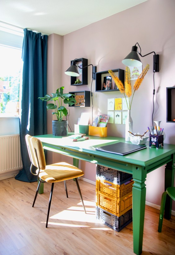 Metamorfose werkkamer - Theo-Bert Pot