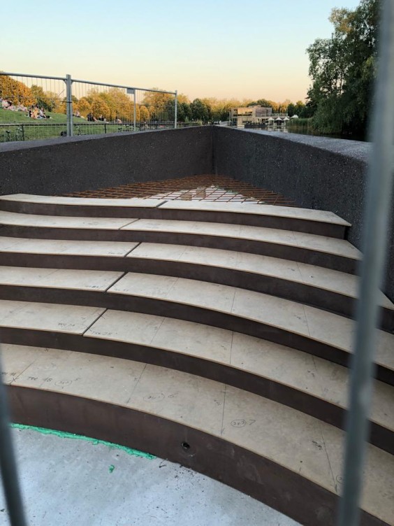 Slavernijmonument in het Griftpark