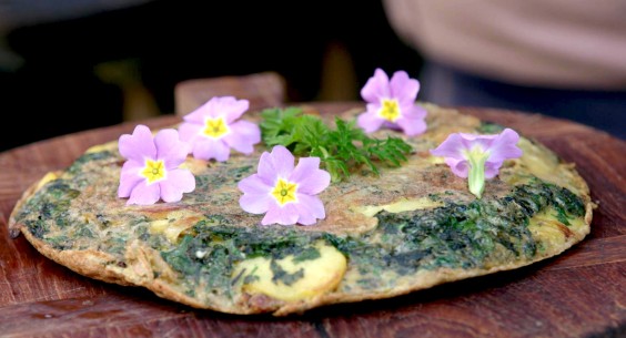 Tortilla met brandnetel | Recept van Ramon Brugman