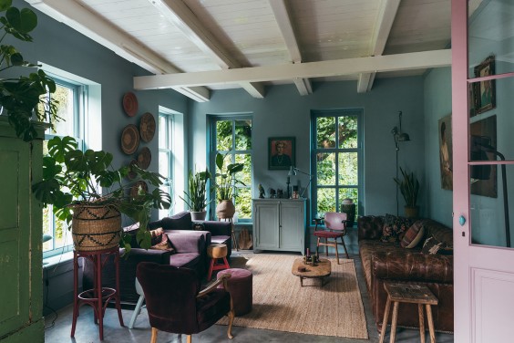 Kleurrijke boerderij Siddeburen | Fotografie: Marjon Lukje