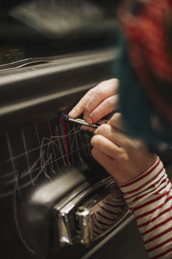 Pinstriping | Fotografie: Liesbeth Disbergen