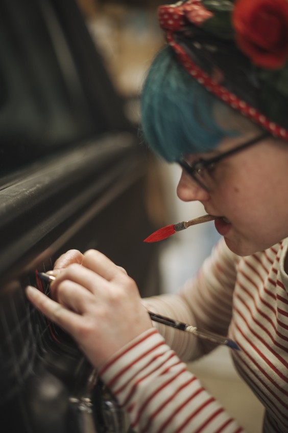 Pinstriping | Fotografie: Liesbeth Disbergen