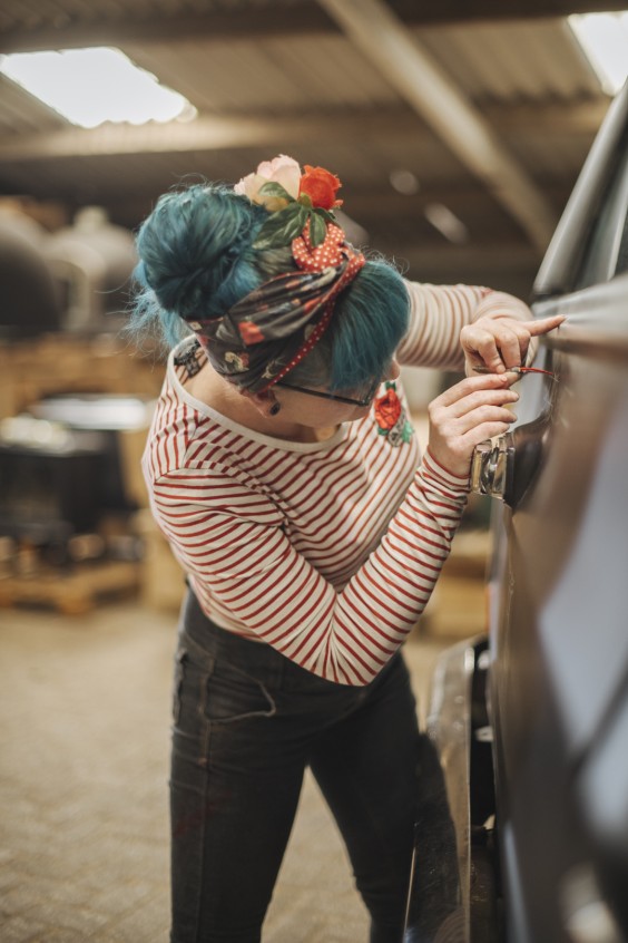 Pinstriping | Fotografie: Liesbeth Disbergen