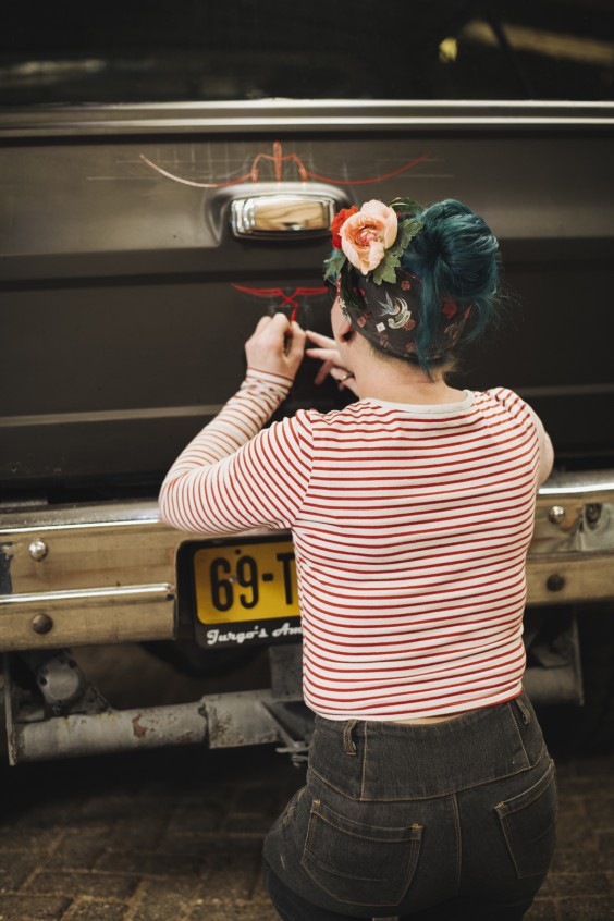 Pinstriping | Fotografie: Liesbeth Disbergen