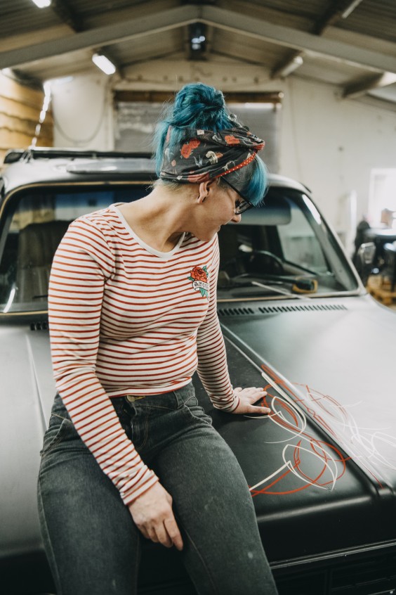 Pinstriping | Fotografie: Liesbeth Disbergen