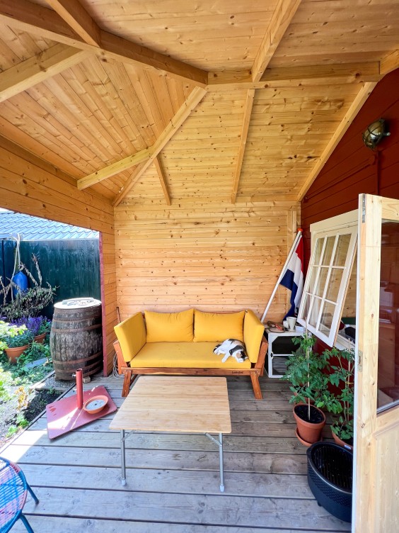 Tuinkamer metamorfose - Theo-Bert Pot