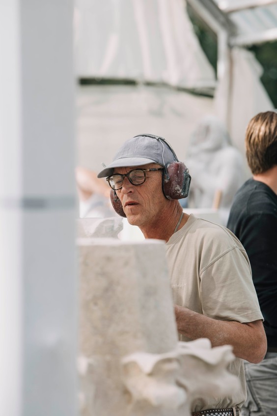 Restauratie beeldhouwers Achterveld | Fotografie: Liesbeth Disbergen