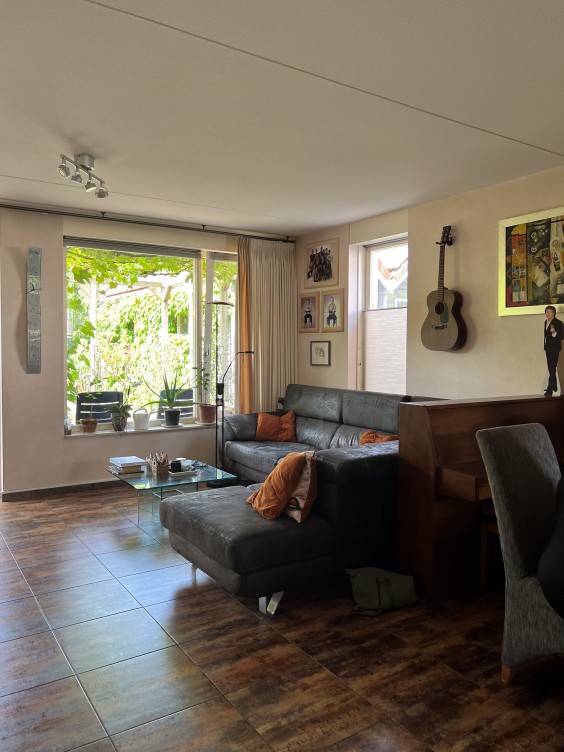 Woonkamer met muziek - Theo-Bert Pot