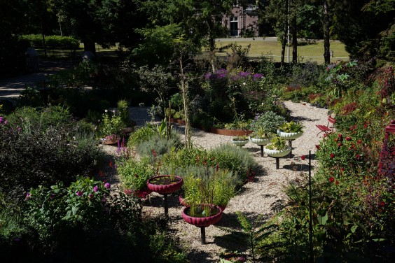 Kleurrijke bloementuin - Foto: Jitske de Vries