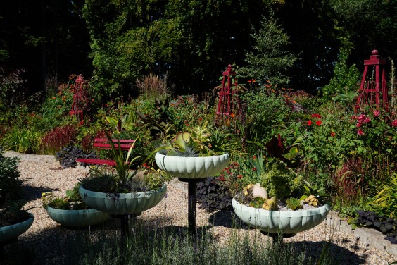 Kleurrijke bloementuin - Foto: Jitske de Vries