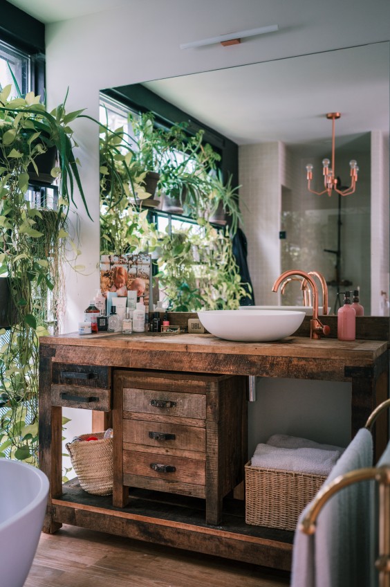 Excentrieke etagewoning Amsterdam - Foto: Sheena Schouwink