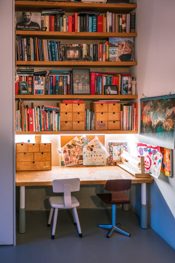 Excentrieke etagewoning Amsterdam - Foto: Sheena Schouwink