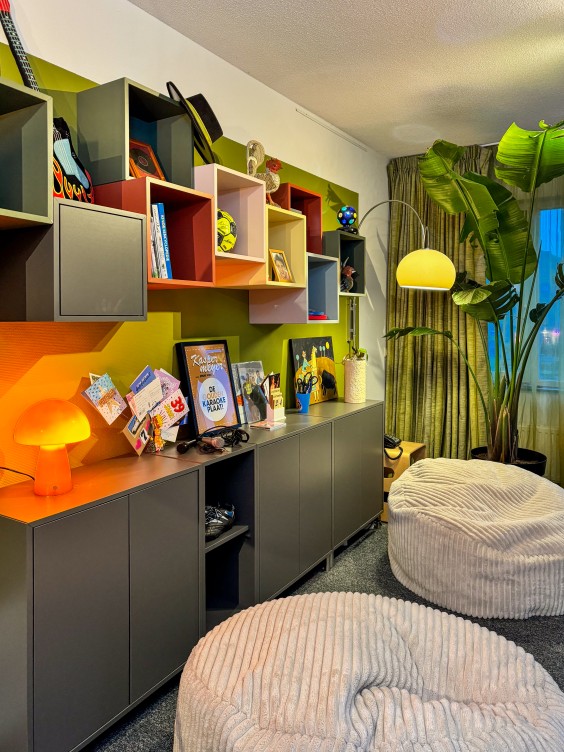 Metamorfose woonkamer - Theo-Bert Pot