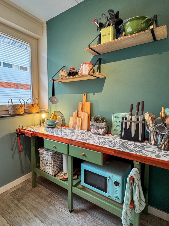 Metamorfose keuken - Theo-Bert Pot