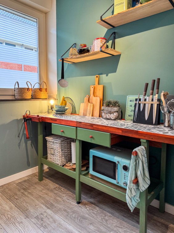 Metamorfose keuken - Theo-Bert Pot