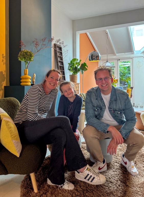 Metamorfose woonkamer - Theo-Bert Pot